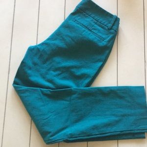 Like new Blue/green ankle dress pants